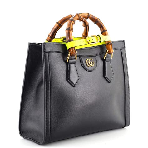 gucci bamboo bag diana|Gucci diana small tote bag.